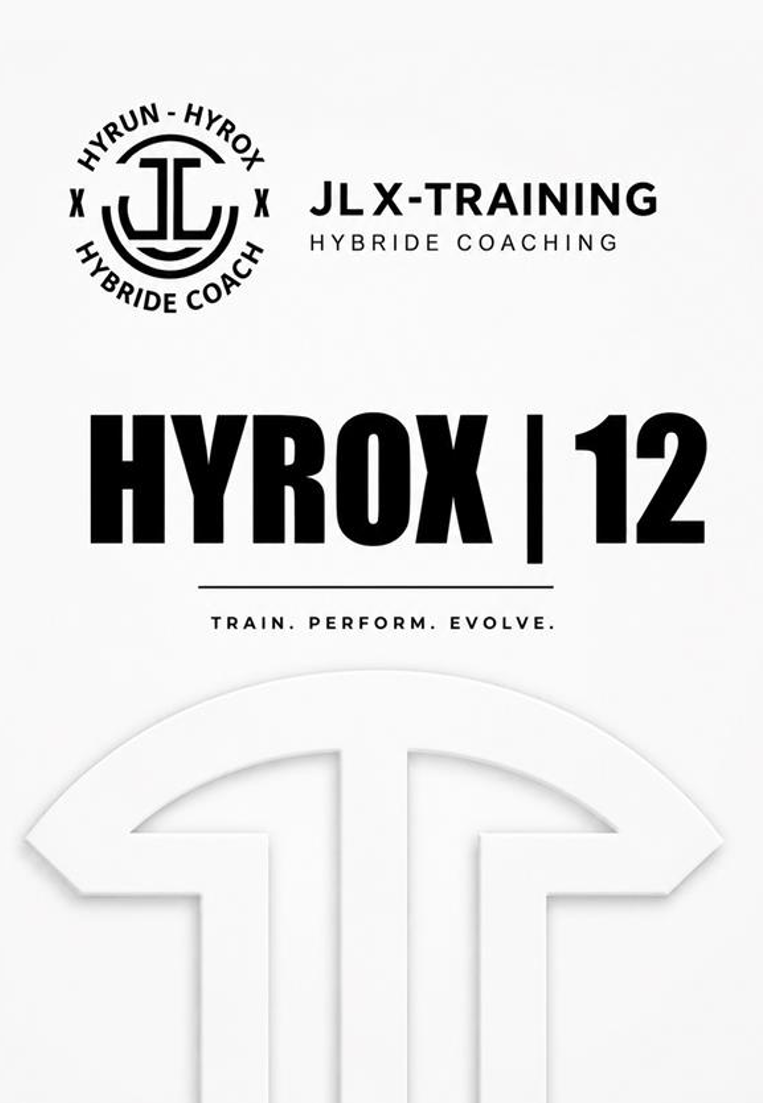 HYROX 12 weken schema